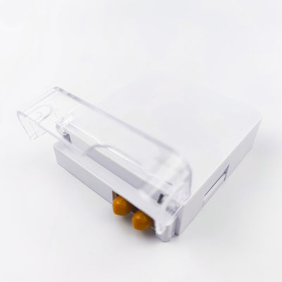 FTTH-netwerk Indoor APC Plastic Fiber Optic Face Plate Socket Panel 2 Kernen ST met 5