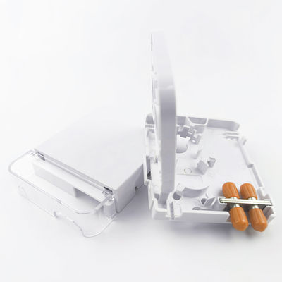 FTTH-netwerk Indoor APC Plastic Fiber Optic Face Plate Socket Panel 2 Kernen ST met 5