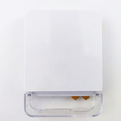 FTTH-netwerk Indoor APC Plastic Fiber Optic Face Plate Socket Panel 2 Kernen ST met 5