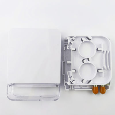 FTTH-netwerk Indoor APC Plastic Fiber Optic Face Plate Socket Panel 2 Kernen ST met 5