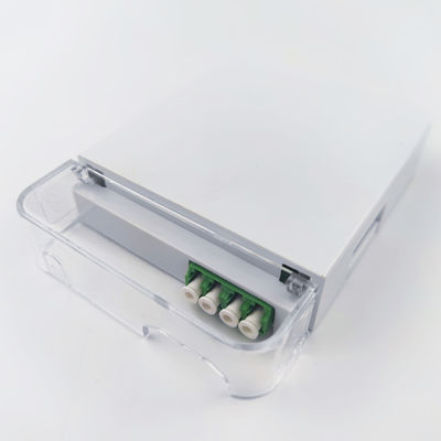 2-kern LC APC Plastic Face Plate Socket Panel voor langdurige glasvezelverbindingen