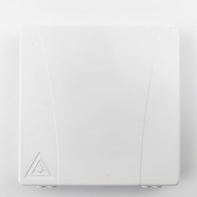 5 Grijz/wit LC UPC Plastic Fiber Optic Faceplate Socket Panel voor FTTH-netwerken binnen