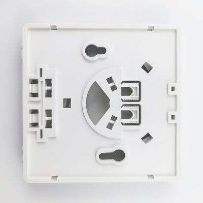 5 Grijz/wit LC UPC Plastic Fiber Optic Faceplate Socket Panel voor FTTH-netwerken binnen