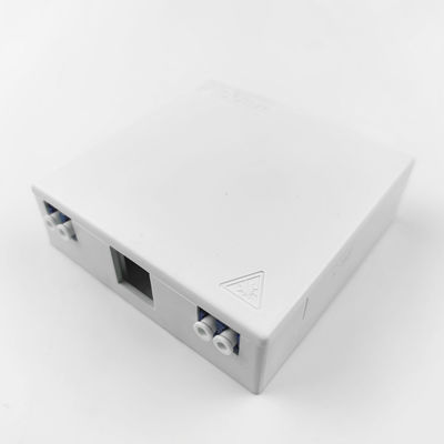 Draadloos LAN 2 Core Plastic Fiber Optic Faceplate Socket Panel voor Indoor FTTH Network