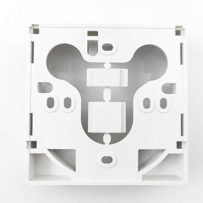 Best 2 Cores LC APC Plastic Fiber Optic Faceplate Socket Panel voor bekabeld LAN-netwerk 5