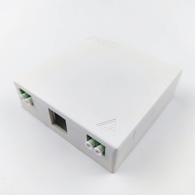 Best 2 Cores LC APC Plastic Fiber Optic Faceplate Socket Panel voor bekabeld LAN-netwerk 5