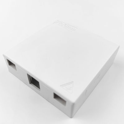 2 Core FC UPC Plastic Fiber Optic Faceplate Socket Panel voor Indoor Network FTTH Choice