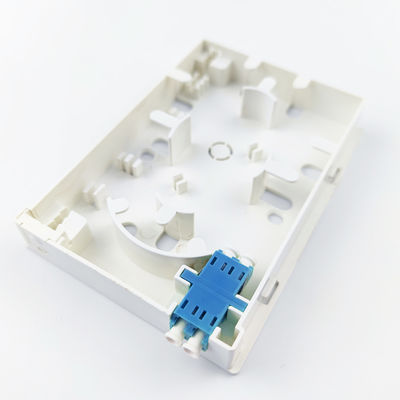 5 LC UPC Plastic Fiber Optic Faceplate Socket Panel 2 Kernen voor binnen in FTTH-netwerk