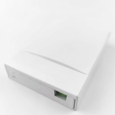 2 Core FC/APC Plastic Fiber Optic Faceplate Socket Panel voor FTTH-netwerken binnen