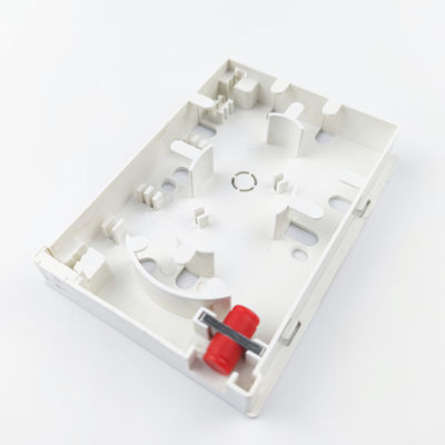 5 2 Core FC UPC Plastic Fiber Optic Faceplate Socket Panel voor bekabelde LAN-netwerken