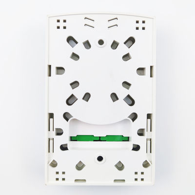 132*83*25 ABS PC 2 Cores LC APC Fiber Optic Faceplate Socket Panel voor optische apparatuur
