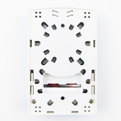FTTH-toepassingen 2 kernen Plastic Fiber Optic Faceplate Socket Panel 131*84*24 ABS/PC