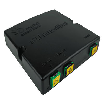 FTTH 2 Core SC APC Plastic Fiber Optic Splitter Faceplate Socket Panel met 3 Time