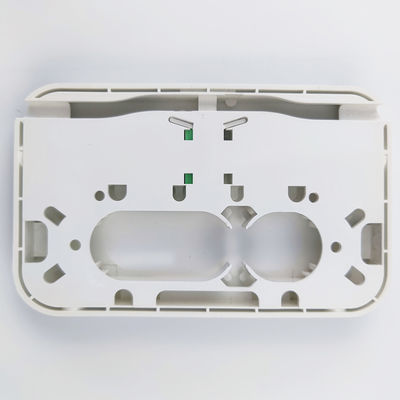 1 Port Grey APC Plastic Fiber Optic Faceplate Socket Panel voor binnen in FTTH-netwerk