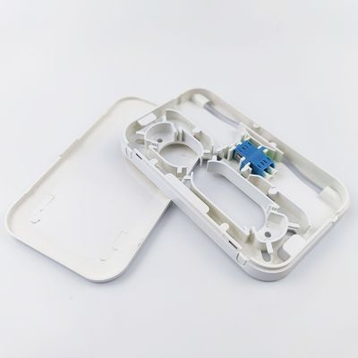 FTTH-netwerk Bedraad LAN Plastic Fiber Optic Faceplate Socket Panel 1 Core Indoor Product