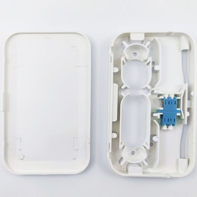 FTTH-netwerk Bedraad LAN Plastic Fiber Optic Faceplate Socket Panel 1 Core Indoor Product