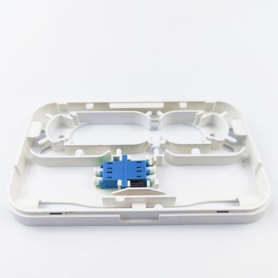 FTTH-netwerk Bedraad LAN Plastic Fiber Optic Faceplate Socket Panel 1 Core Indoor Product
