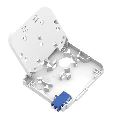 FTTH-netwerk Andere toepassingen 1 Core LC UPC Type Fiber Optic Face Plate 5 voor binnen