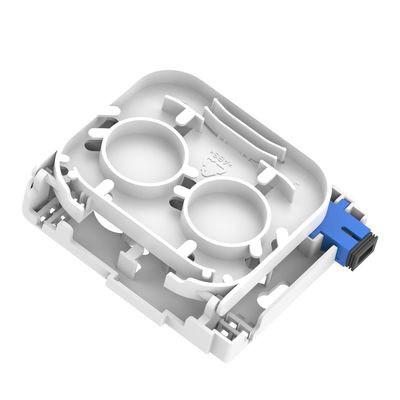 115*86*22mm glasvezel-aansluitingspaneel voor installatie van compacte FTTH-netwerken binnen