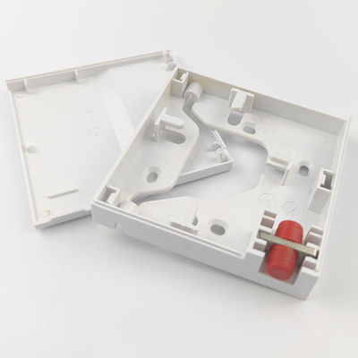 FTTH-netwerk 1 Core FC UPC Plastic Fiber Optic Faceplate Socket Panel Makkelijk te installeren