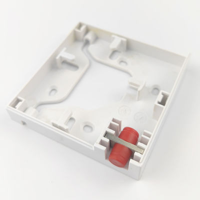 FTTH-netwerk 1 Core FC UPC Plastic Fiber Optic Faceplate Socket Panel Makkelijk te installeren