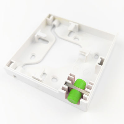 Best 1 Core FC APC Plastic Fiber Optic Socket Panel voor Grays FTTH Netwerk Performance