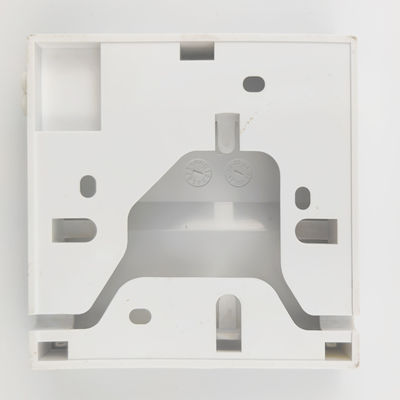 1 poort LC UPC Plastic Fiber Optic Faceplate Socket Panel voor naadloze FTTH-installatie