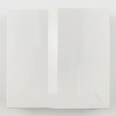 1 poort LC UPC Plastic Fiber Optic Faceplate Socket Panel voor naadloze FTTH-installatie