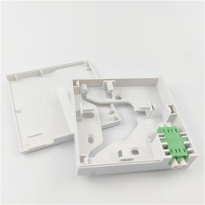 5 Bedraad LAN-netwerk Het beste voor 1 kern LC APC Plastic Fiber Optic Faceplate Socket Panel
