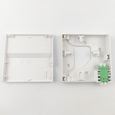 5 Bedraad LAN-netwerk Het beste voor 1 kern LC APC Plastic Fiber Optic Faceplate Socket Panel