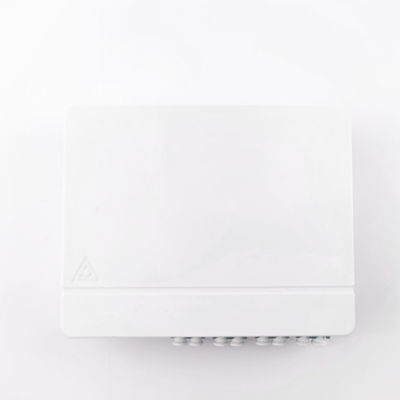 102*81*30mm LC/UPC Plastic Fiber Optic Faceplate Socket Panel voor FTTH-netwerken binnen