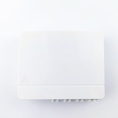 FTTH-netwerk compatibel glasvezel stopcontactpaneel 4 kernen ABS pc-materiaal voor binnen
