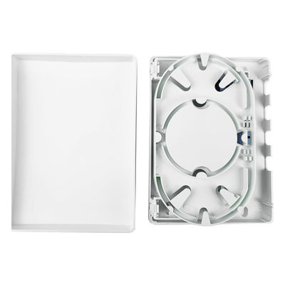 152*110*31mm SC/UPC Plastic Fiber Optic Faceplate Socket Panel voor FTTH-netwerken binnen