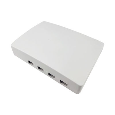 FC/UPC Plastic Fiber Optic Faceplate Socket Panel gebruikt voor Indoor Network FTTH 4 Cores