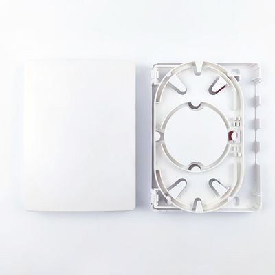 FC/UPC Plastic Fiber Optic Faceplate Socket Panel gebruikt voor Indoor Network FTTH 4 Cores