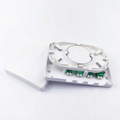 5 Fiberoptic Faceplate Socket Panel 4 Core's voor binnen in FTTH-netwerk gemaakt van PC/ABS