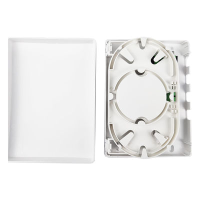 4-Cores SC APC Plastic Fiber Optic Faceplate Socket Panel voor binnen in FTTH-netwerk