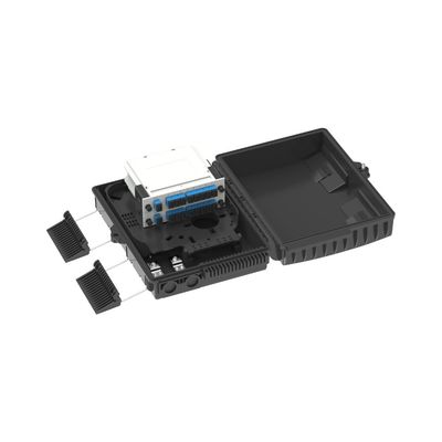PC ABS-materiaal CATV IP65 wand-/poolaangebrachte glasvezelverspreidingsbak voor glasvezel