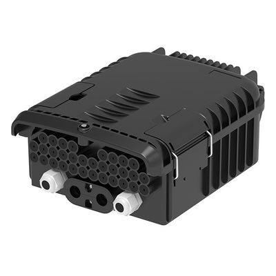 ABS PC-optische verspreidingsdoos voor hoge dichtheid IP65 muur/moel montage 24/36 kernen