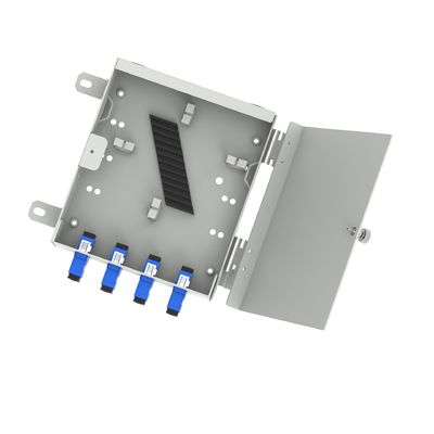 Optische glasvezel terminal box 4 Core SC UPC Type voor netwerk FTTH glasvezel distributie 5