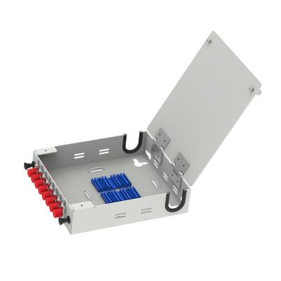 FTTX koudgewalst staal 8 kernen Glasvezel FTTH terminal box voor netwerkdistributie