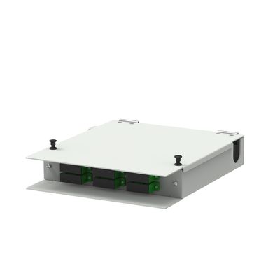 4 Core Plastic Fiber Optic Faceplate Socket Panel voor FTTH-netwerken in de binnenruimte 5- Hangzhou