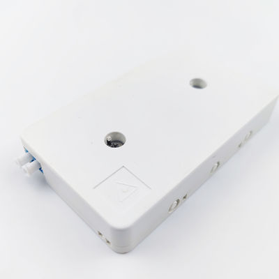 ABS 2 Core LC UPC Plastic Fiber Optic Faceplate Socket Panel voor Indoor FTTH Network