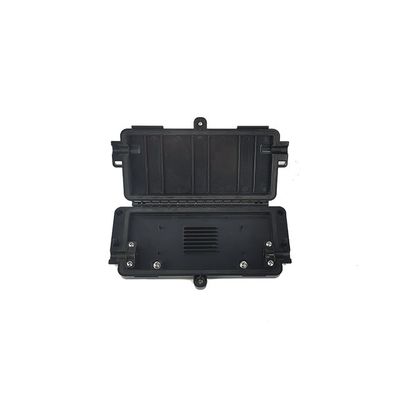 FTTH PC ABS-materiaal waterdicht optisch vezelsplicing box geïntegreerd met splice cassette